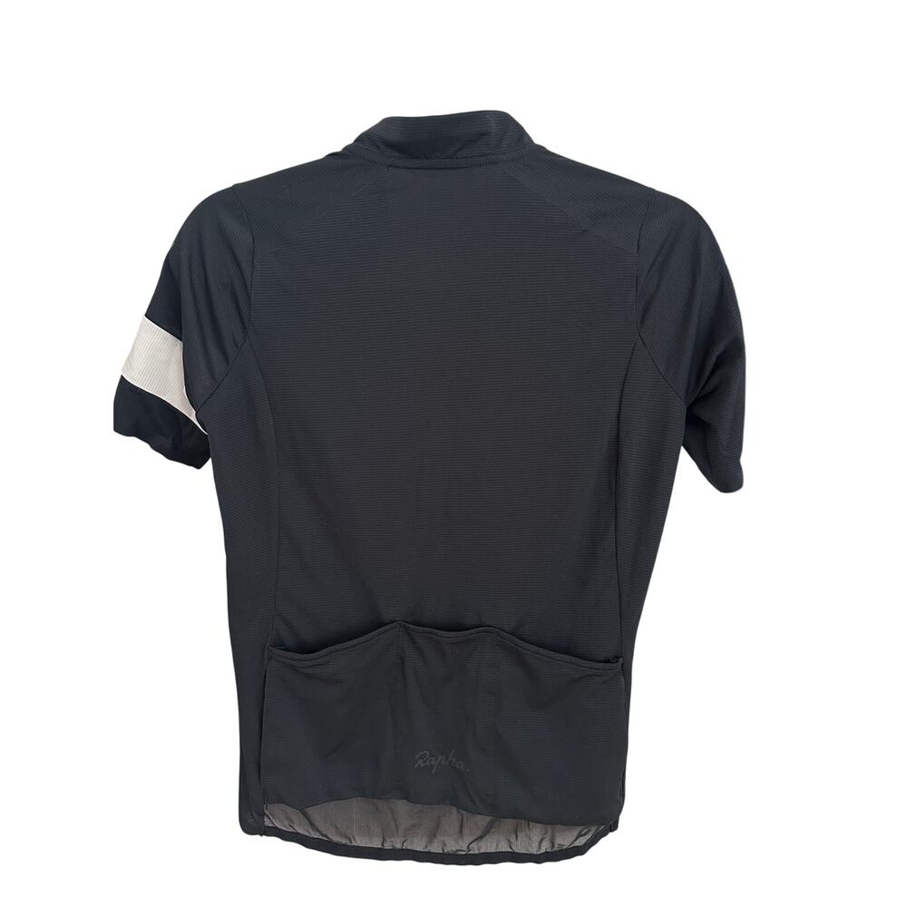Rapha Women’s Classic Flyweight Cycling Jersey Size S Black White Lightweight - Picture 3 of 8